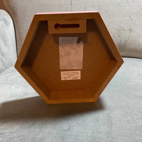 NWT Flamingo whimsical sign 6 1/2”H 7 1/2”W “ Don’t make me put my foot down” - Picture 5 of 8